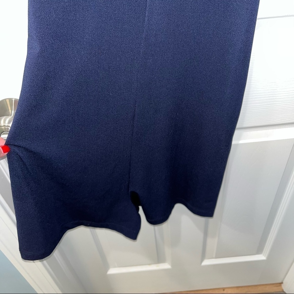 BCBGeneration Navy Sleeveless Romper | XS - Picture 4 of 5